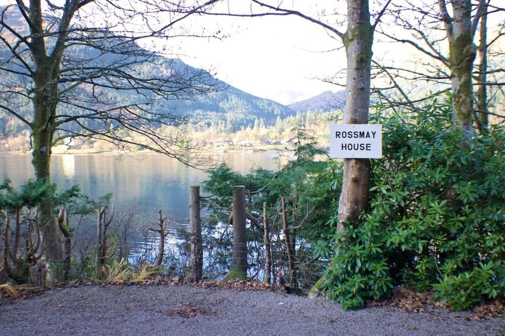 Rossmay House - 4 Bedroom Scottish Villa With Waterfront / Mountain Views Arrochar Bagian luar foto