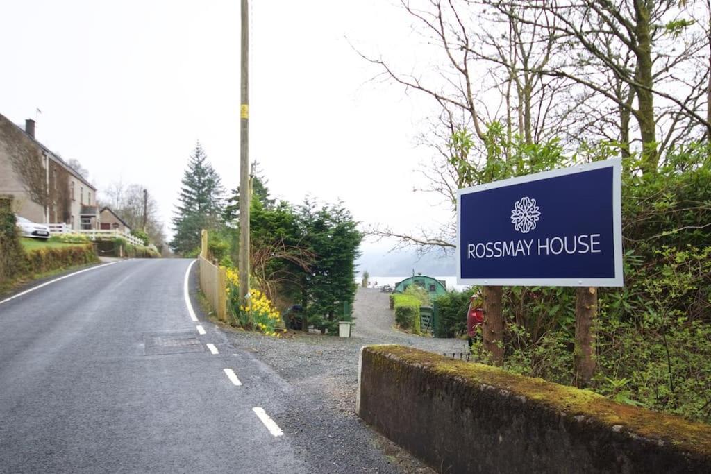 Rossmay House - 4 Bedroom Scottish Villa With Waterfront / Mountain Views Arrochar Bagian luar foto